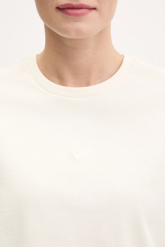 The North Face t-shirt in cotone Relaxed NF0A8C38QLI1 beige