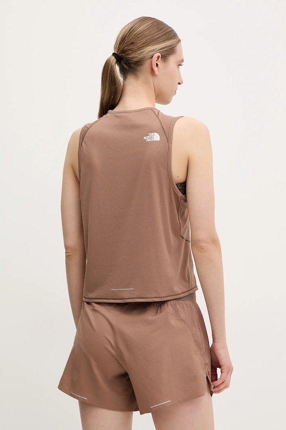 Îmbrăcăminte The North Face top sport Sunriser NF0A8BBY6IH1 maro