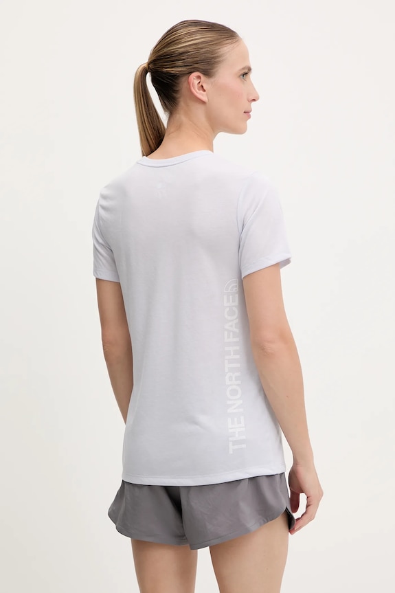 The North Face t-shirt sportowy Foundation Vertical NF0A8BR00TI1 niebieski SS25