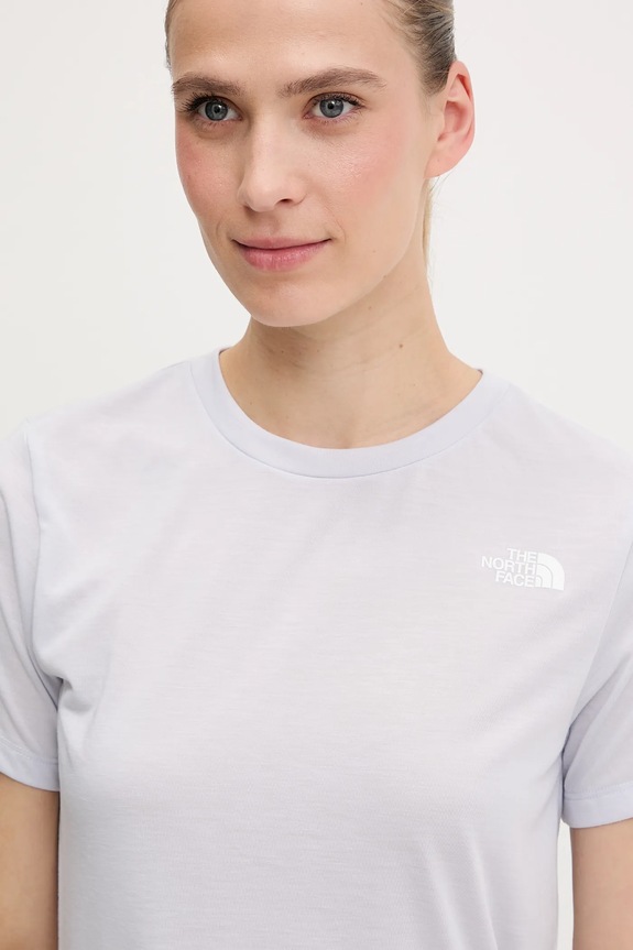 Odzież The North Face t-shirt sportowy Foundation Vertical NF0A8BR00TI1 niebieski