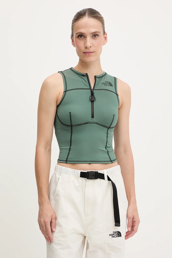 Top The North Face TNF X NSE slim zelená NF0A8BNBHCH1