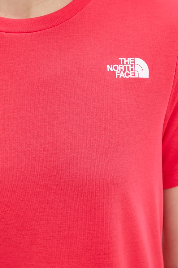 The North Face t-shirt treningowy Foundation Vertical NF0A8BR06IE1 czerwony