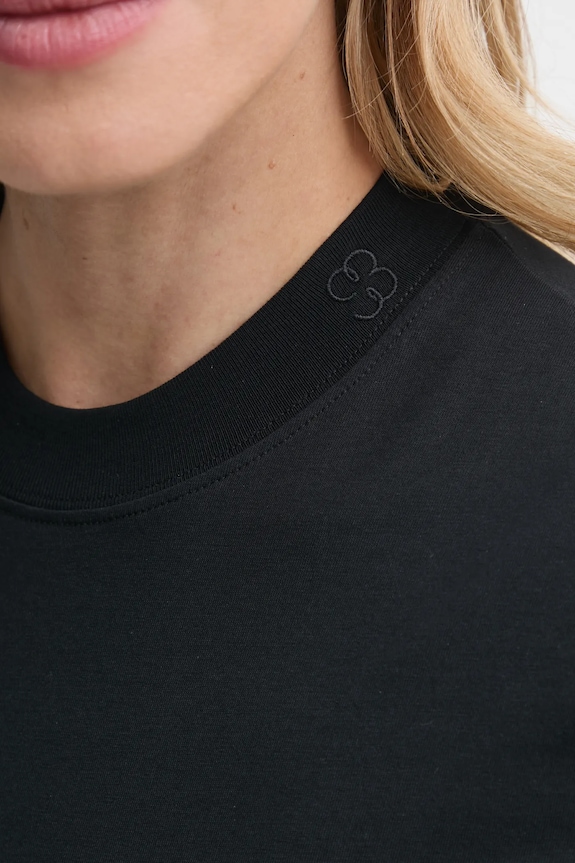 Filippa K tricou din bumbac 30611.FK negru