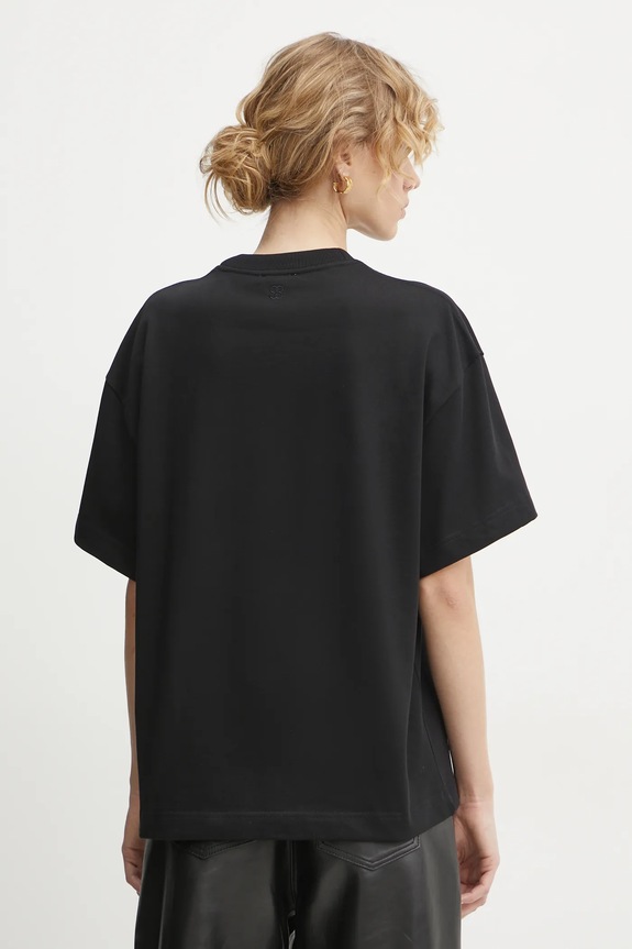Îmbrăcăminte Filippa K tricou din bumbac 30648.FK negru