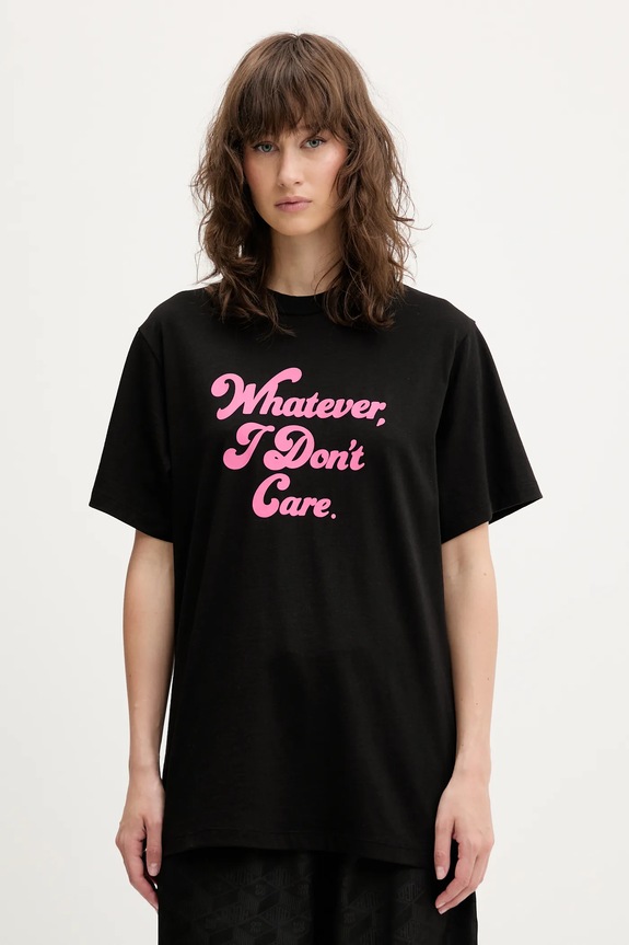 Pamučna majica HUGO print crna 50539107