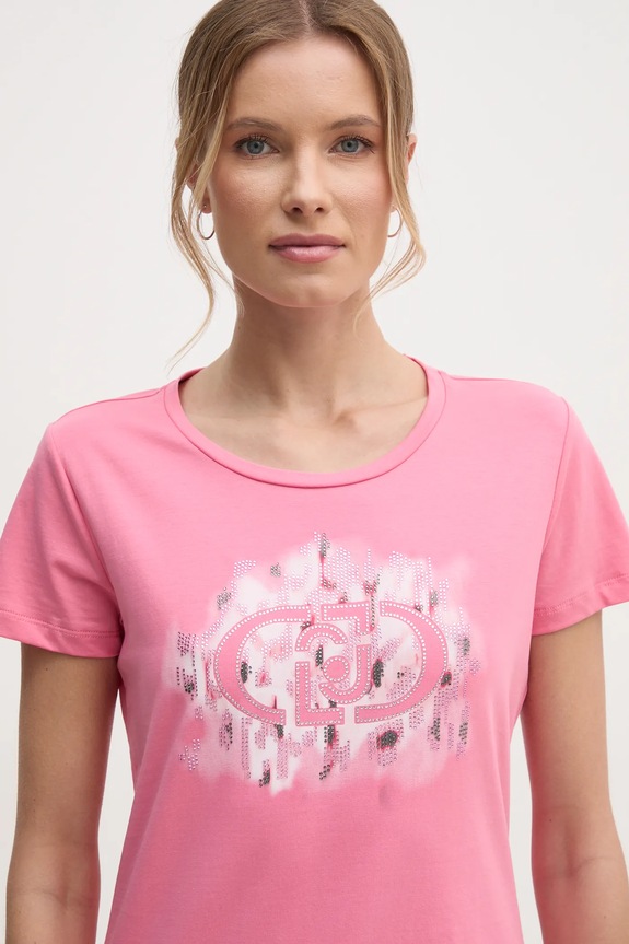 Liu Jo tricou roz TA5173.JS003