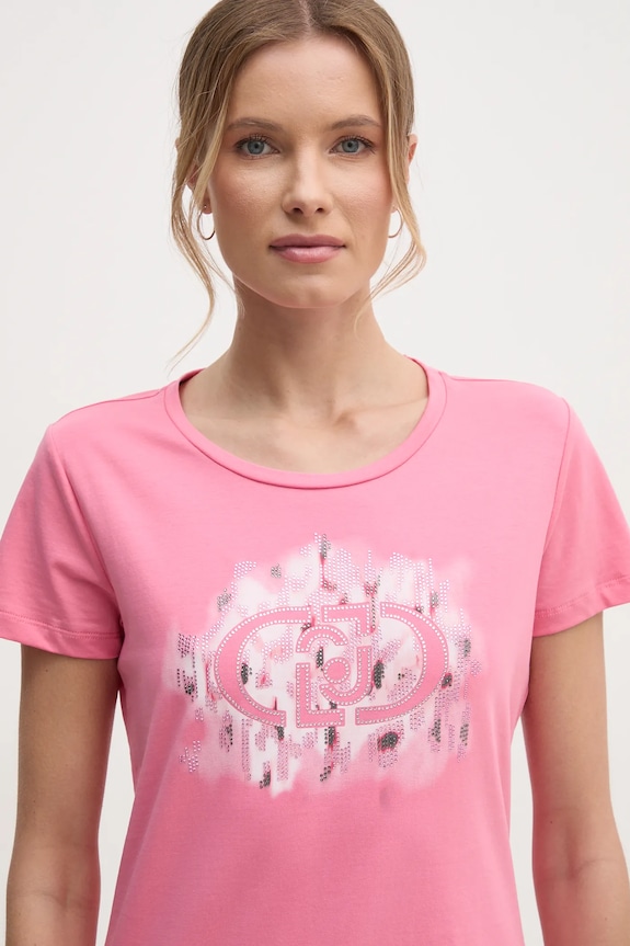 Liu Jo tricou roz TA5173.JS003