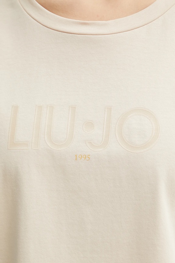 Μπλουζάκι Liu Jo TA5181.JS003 μπεζ