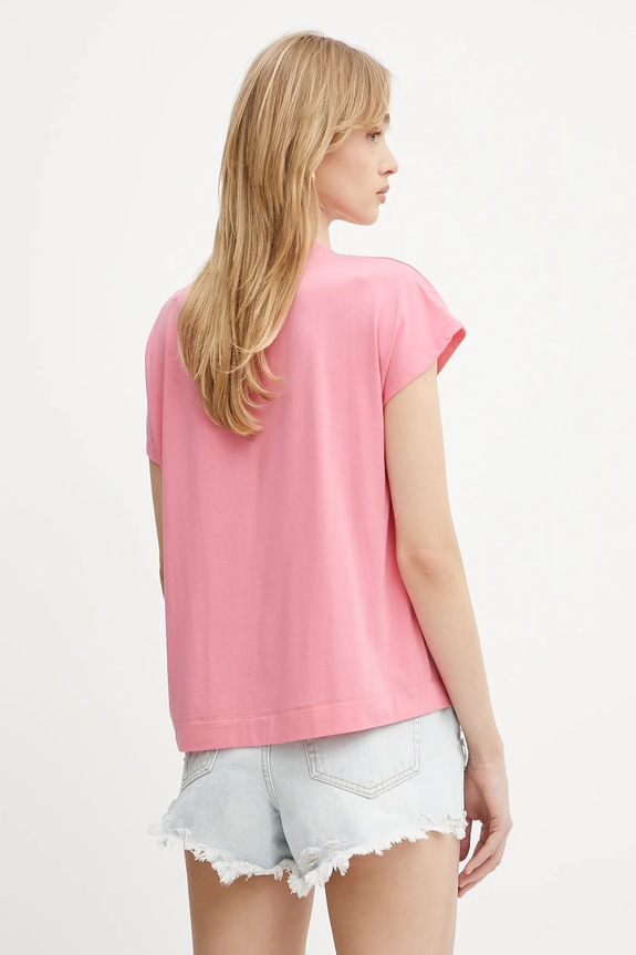 Ruházat Liu Jo t-shirt TA5268.JS005 rózsaszín
