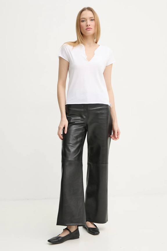 ZADIG&VOLTAIRE tricou din bumbac JWTN00447.21S.101 alb AA00
