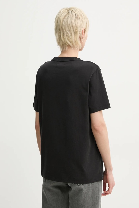 Ρούχα Βαμβακερό μπλουζάκι ZADIG&VOLTAIRE JWTS02734.11 μαύρο