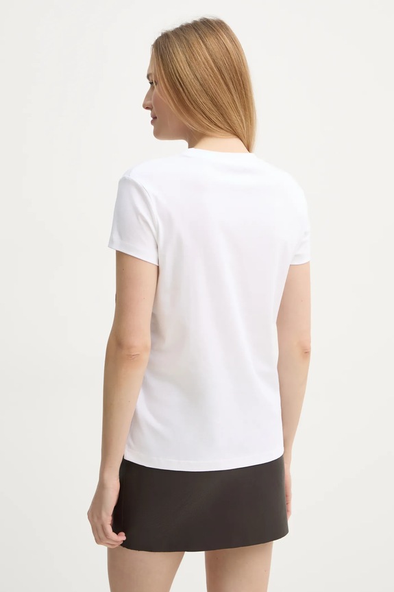 Odzież ZADIG&VOLTAIRE t-shirt bawełniany JWTS02769.107 biały