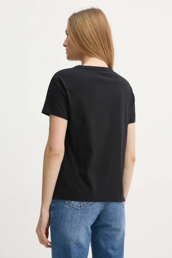 Oblečení Bavlněné tričko ZADIG&VOLTAIRE JWTS02781.11 černá
