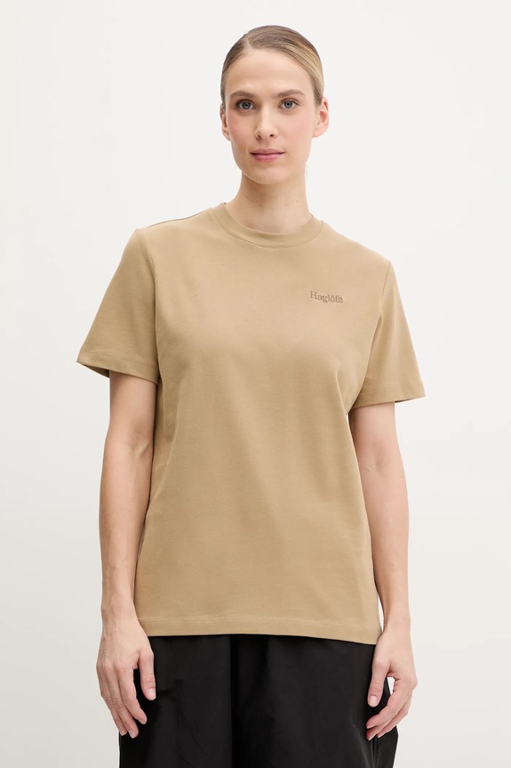 Haglöfs t-shirt bawełna zielony 607665