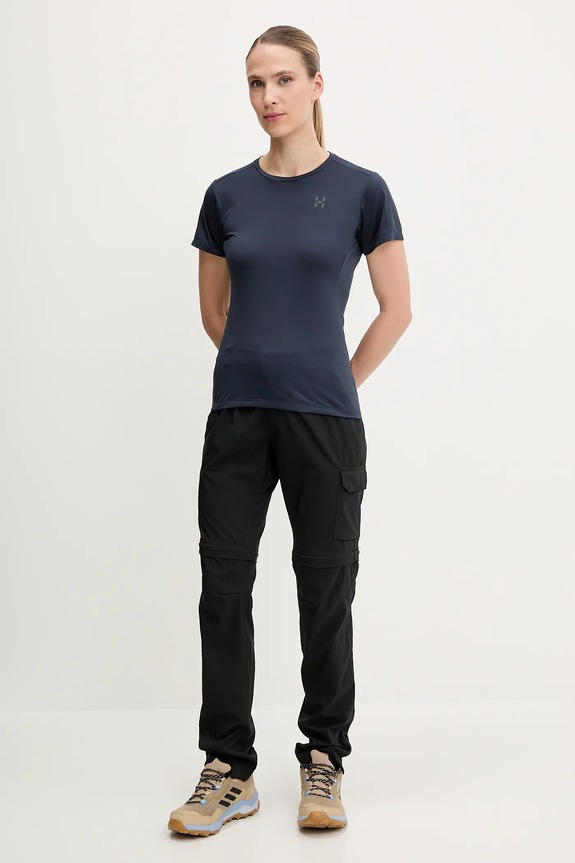 Haglöfs t-shirt sportowy L.I.M 607859 granatowy SS25