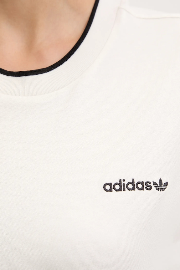 Bavlněné tričko adidas Originals Graphic Loose T JC7768 bílá