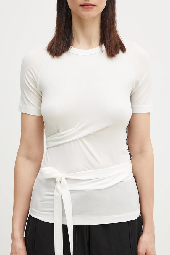 Majica kratkih rukava Y-3 TNCL SS Tee bijela JM7854