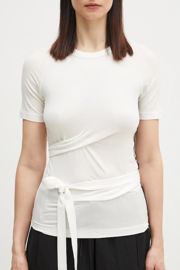 Majica kratkih rukava Y-3 TNCL SS Tee bijela JM7854