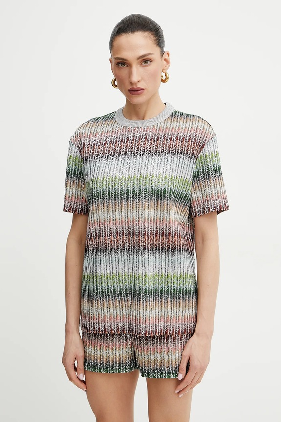 Missoni felső rövid szürke DS25SL04.BC0051