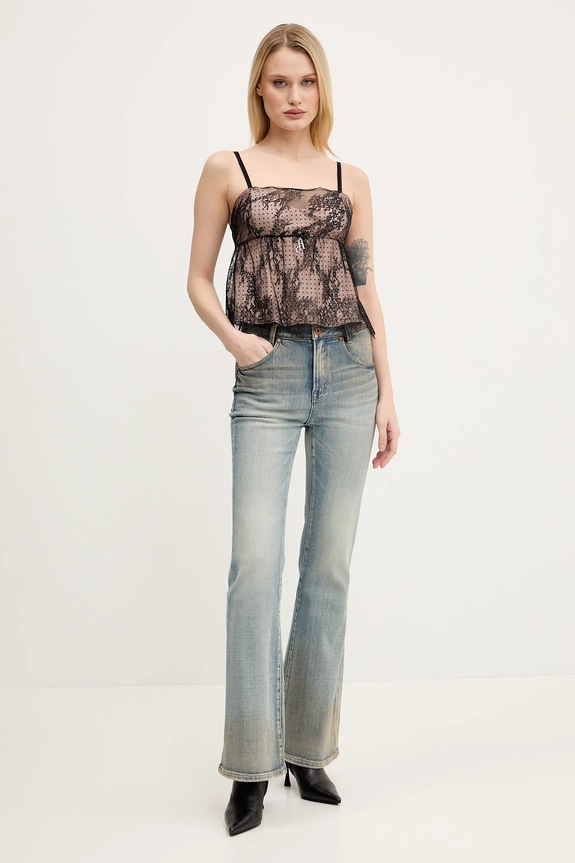 Μπλουζάκι Aniye By 185657 μαύρο SS25