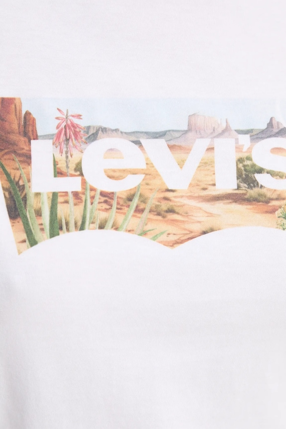 Levi's t-shirt bawełniany THE PERFECT TEE 17369. biały
