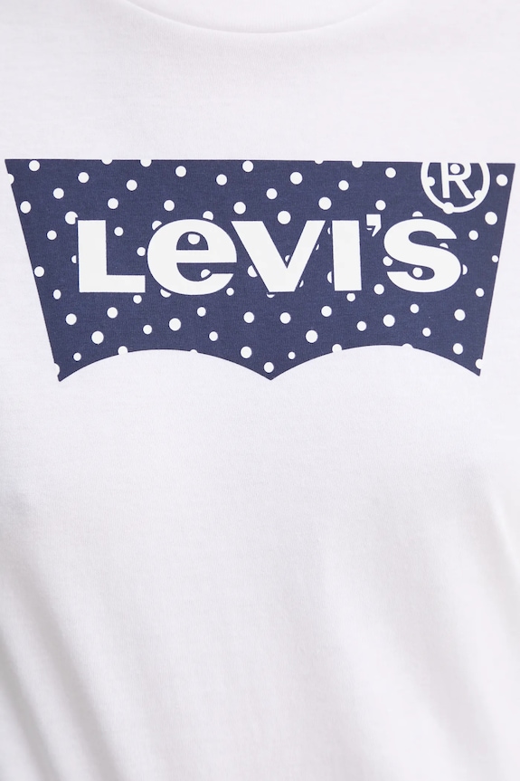 Levi's t-shirt bawełniany THE PERFECT TEE 17369. biały