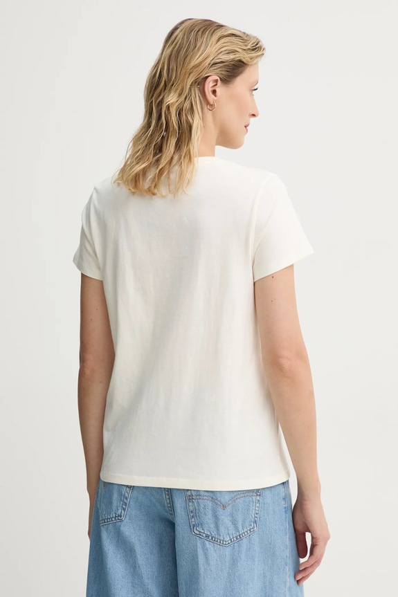 Odzież Levi's t-shirt bawełniany THE PERFECT TEE 17369. beżowy
