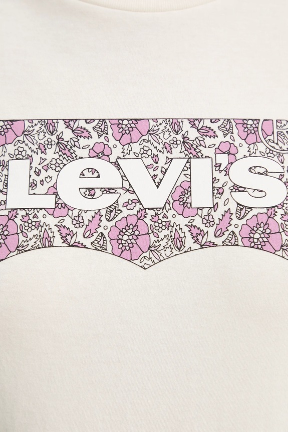 Levi's t-shirt bawełniany THE PERFECT TEE 17369. beżowy