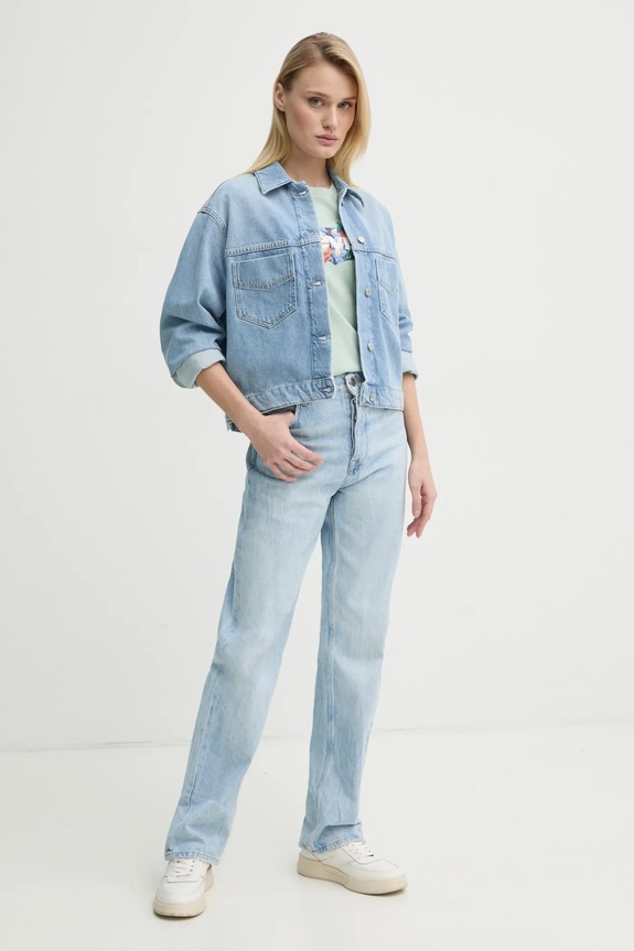 Levi's tricou din bumbac THE PERFECT TEE 17369. verde SS25
