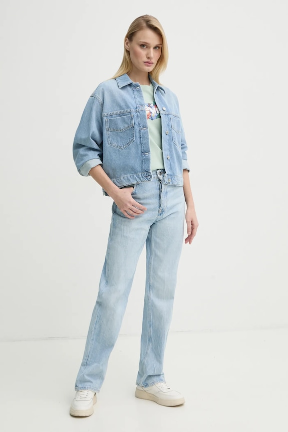 Levi's tricou din bumbac THE PERFECT TEE 17369. verde SS25