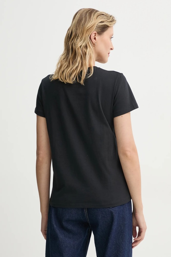Îmbrăcăminte Levi's tricou din bumbac THE PERFECT TEE 17369. negru