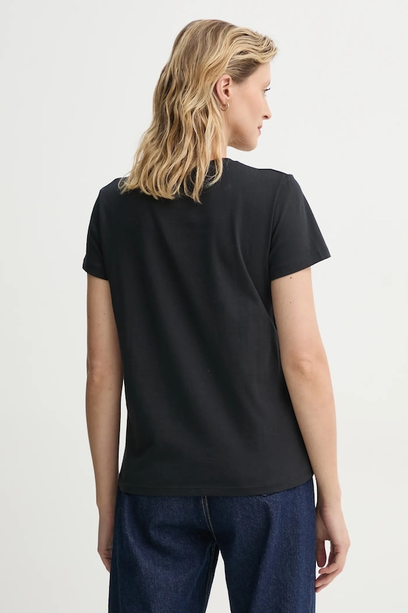 Îmbrăcăminte Levi's tricou din bumbac THE PERFECT TEE 17369. negru