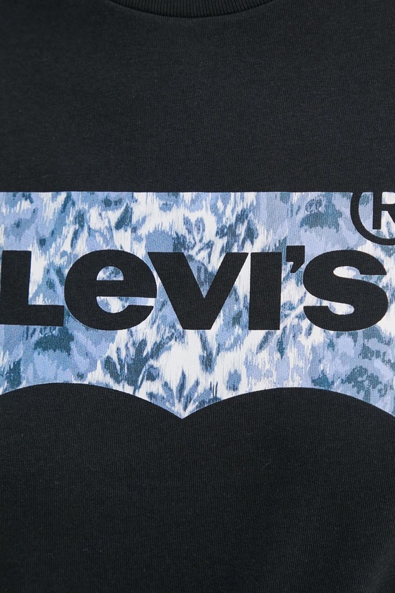 Levi's tricou din bumbac THE PERFECT TEE 17369. negru