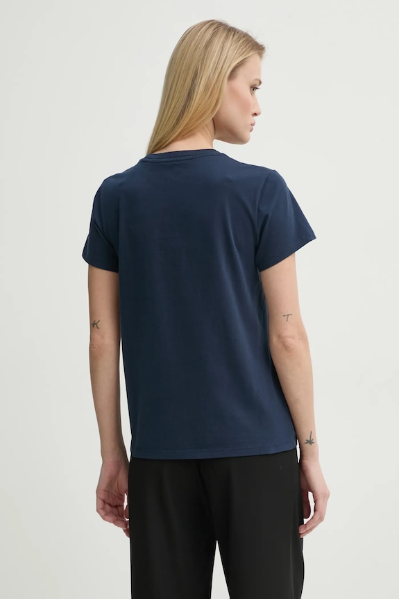 Oblečenie Bavlnené tričko Levi's LSE THE PERFECT TEE A2086 tmavomodrá