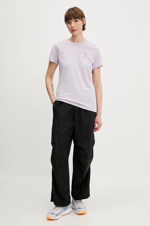Mammut t-shirt sportowy Massone 1017.05232 fioletowy SS25