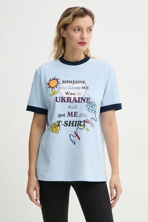 The Sleeper t-shirt rilassato blu AVTS08P010N