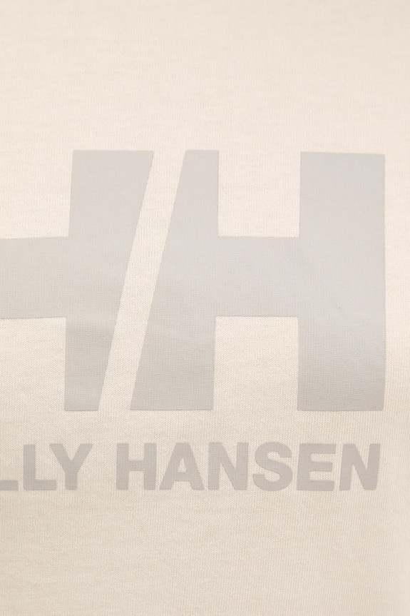 Pamučna majica Helly Hansen HH LOGO 54593 bež