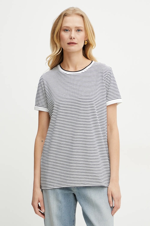 BOSS t-shirt regular biały 50454484