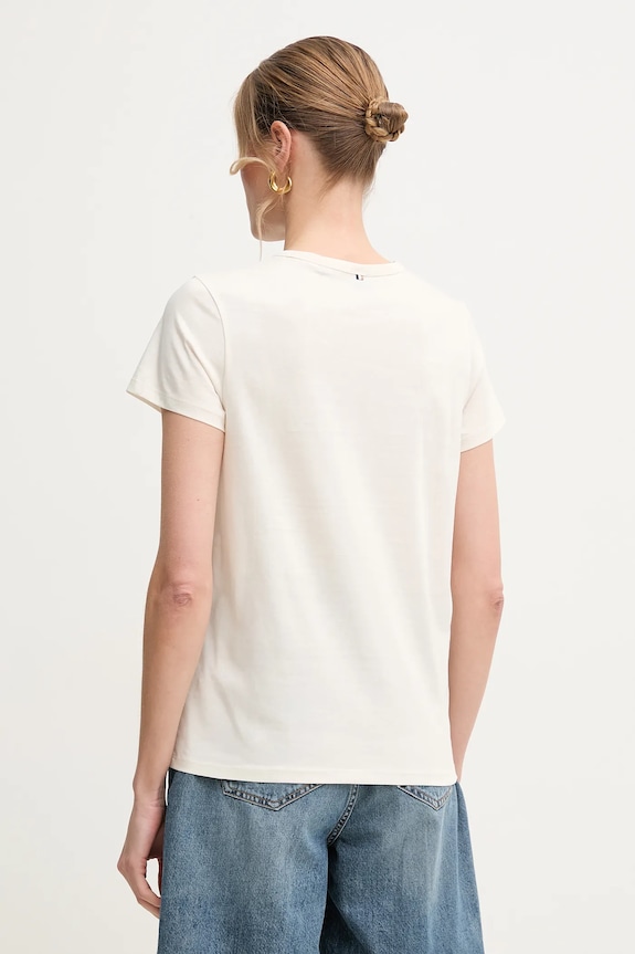 Oblačila Bombažna kratka majica BOSS 50537598 bež