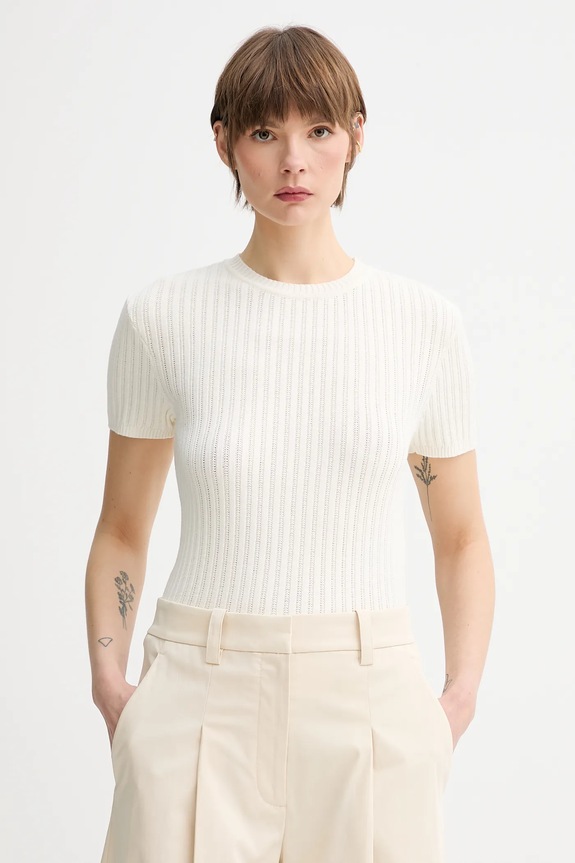 Remain t-shirt pozostałe beżowy 502479046