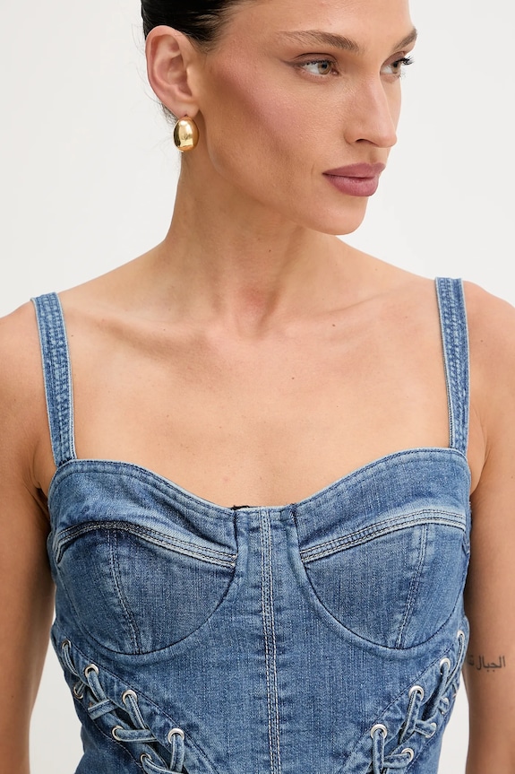 Τζιν τοπ Guess MARSY μπλε W5GH86.D4H7C