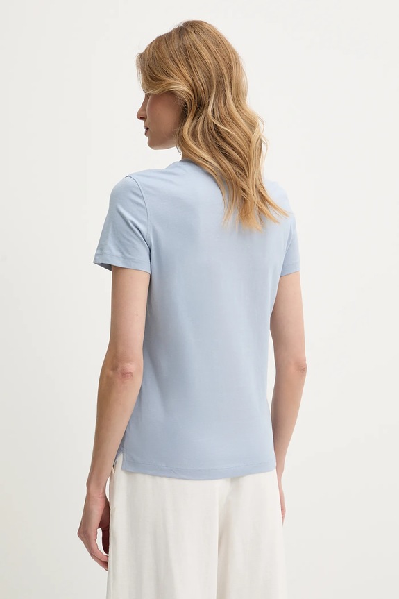 Guess t-shirt bawełniany W5GI05.I3Z14 niebieski SS25
