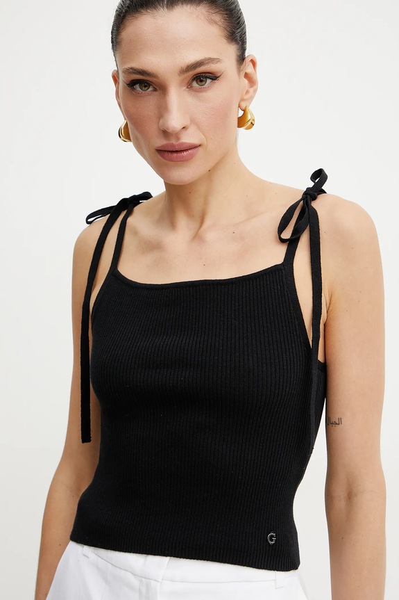 Top Guess SAGE μαύρο W5GR41.Z3C71