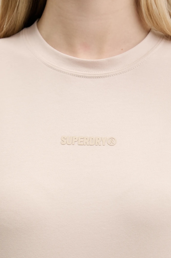 Μπλουζάκι Superdry W1011639A.7SJ μπεζ