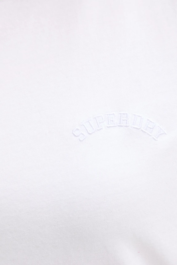 Bavlněné tričko Superdry W1011644A.01C bílá