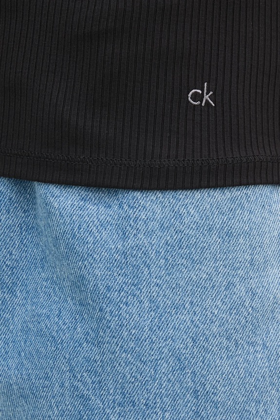 Top Calvin Klein K20K208246 čierna