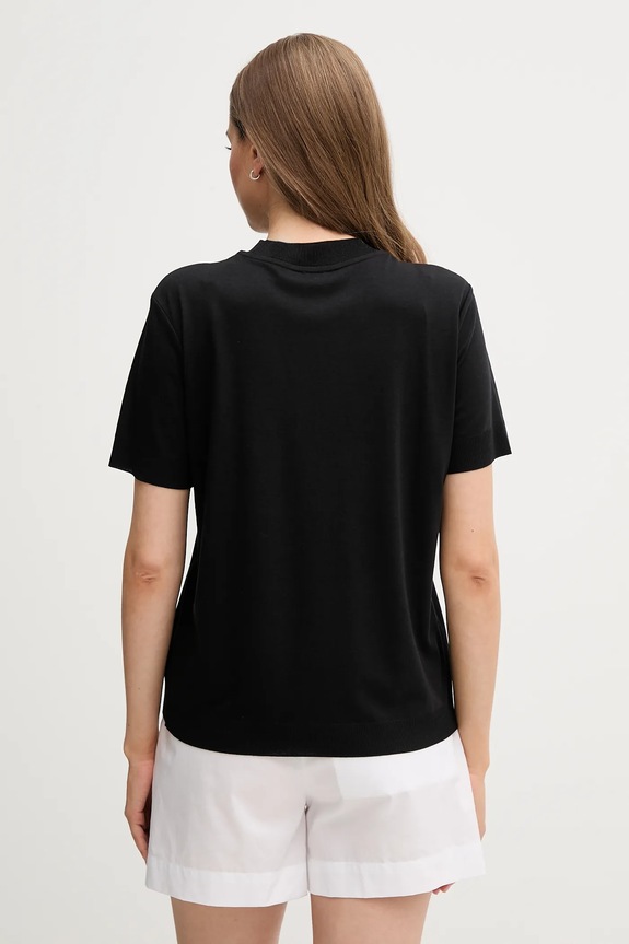 Ρούχα Μπλουζάκι Calvin Klein LV044B206G μαύρο