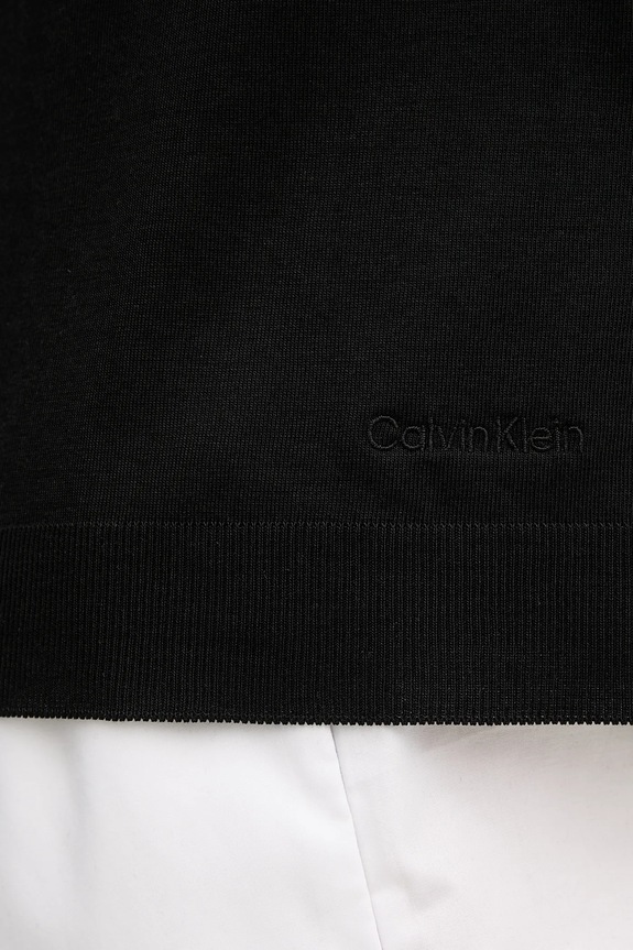 Μπλουζάκι Calvin Klein LV044B206G μαύρο
