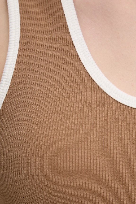 Tommy Hilfiger top WW0WW44572 brązowy
