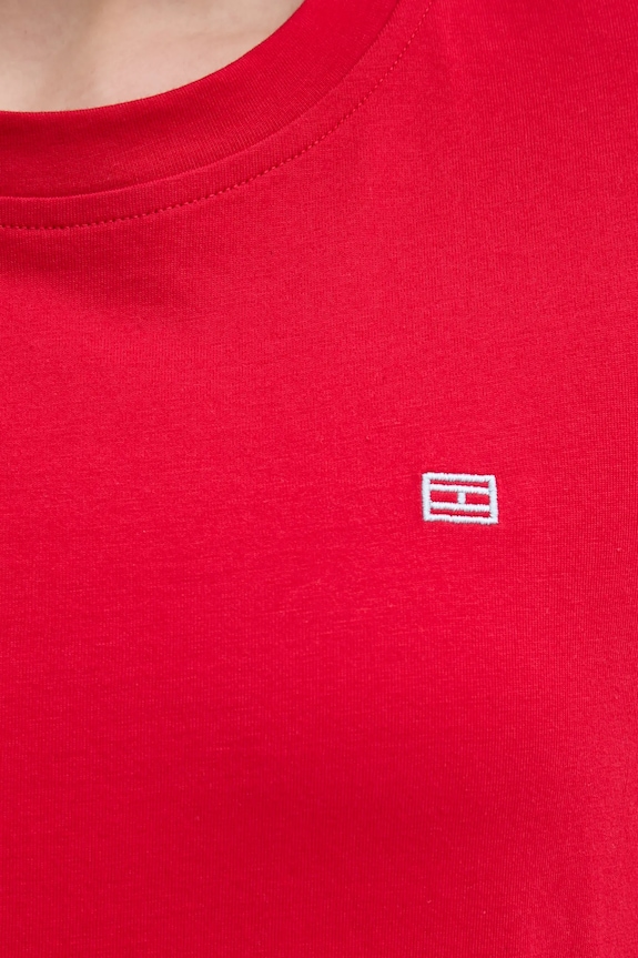 Tommy Hilfiger t-shirt in cotone WW0WW45522 rosso